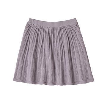 Fub - Pointelle Skirt - heather