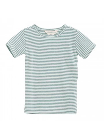 Serendipity - Stripe Tee Short - Lake/Off White
