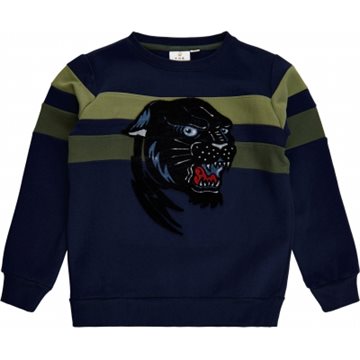 The New - Sweatshirt med panter // Navy Blazer