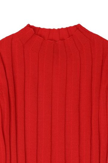 Fub - High Neck Blouse - signal red