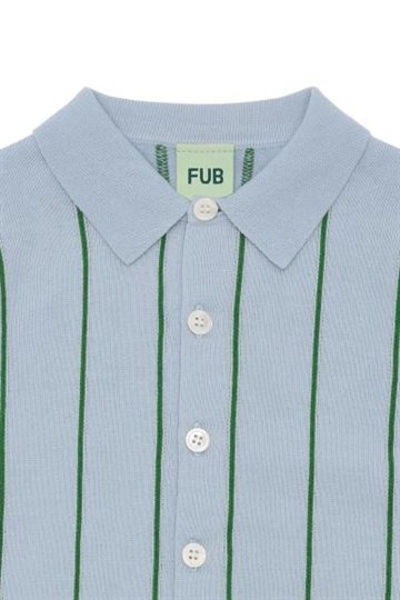 Fub - Shirt - pale blue/pine