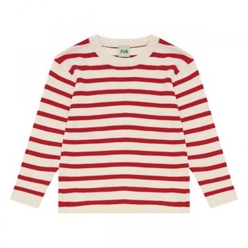 Fub - Long Sleeve Tee - ecru/red