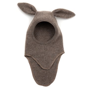 Huttelihut - BUNBUN Elefanthue i uld fleece - M. Brown 