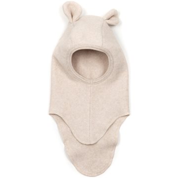 Huttelihut - Balaclava w. ears Cot Fleece - Camel