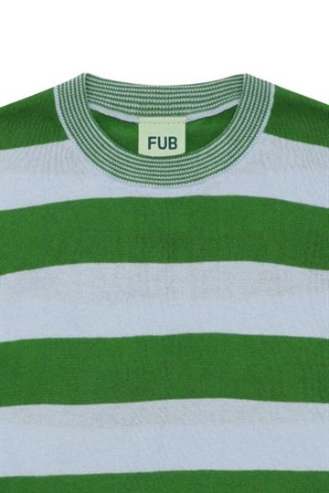 Fub - Oversized t-shirt - pale blue/pine