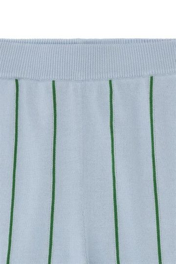 Fub - Striped Pants - pale blue/pine