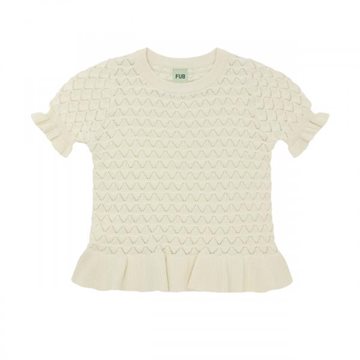 Fub - Pointelle Tee - ecru