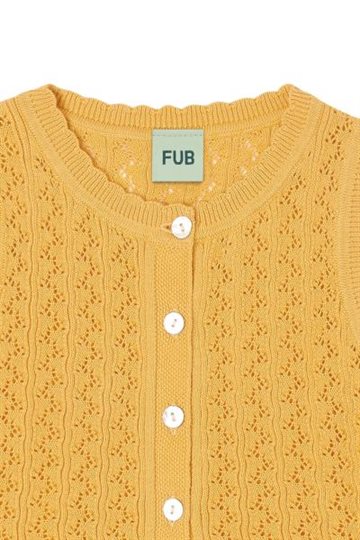 Fub - Pointelle Top - butter