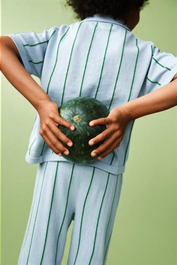 Fub - Shirt - pale blue/pine