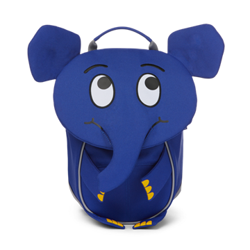AFFENZAHN Børnerygsæk lille - blå elefant