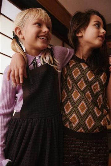 Fub - Harlekin Vest - mocca