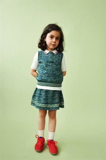 Fub - Vest - apple/ocean melange