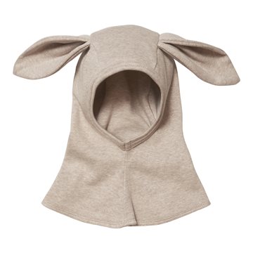 Huttelihut - Balaclava w. ears Jersey BabyBunny -  Camel