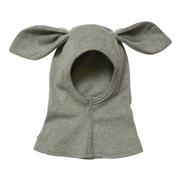 Huttelihut - Balaclava w. ears Jersey BabyBunny - Eucalyptus