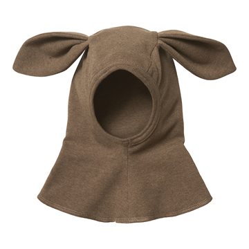 Huttelihut - Balaclava w. ears Jersey BabyBunny -  Molé