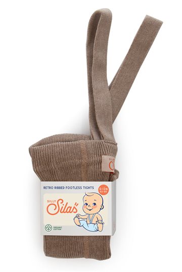 Silly Silas strømpebuks - footless tights - Cocoa Blend