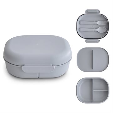 Mushie madkasse m bestik - Cloud