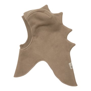 Huttelihut - Balaclava Triangle C. Fleece Dino - Nougat