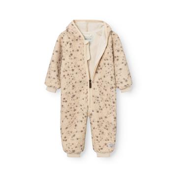 Mini A Ture - MATADEL teddyfleece jumpsuit. GRS - Wild specks