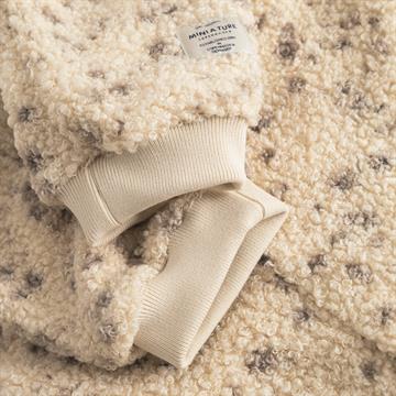 Mini A Ture - MATADEL teddyfleece jumpsuit. GRS - Wild specks