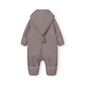 Mini A Ture - MATADEL teddyfleece jumpsuit. GRS - Zinc purple