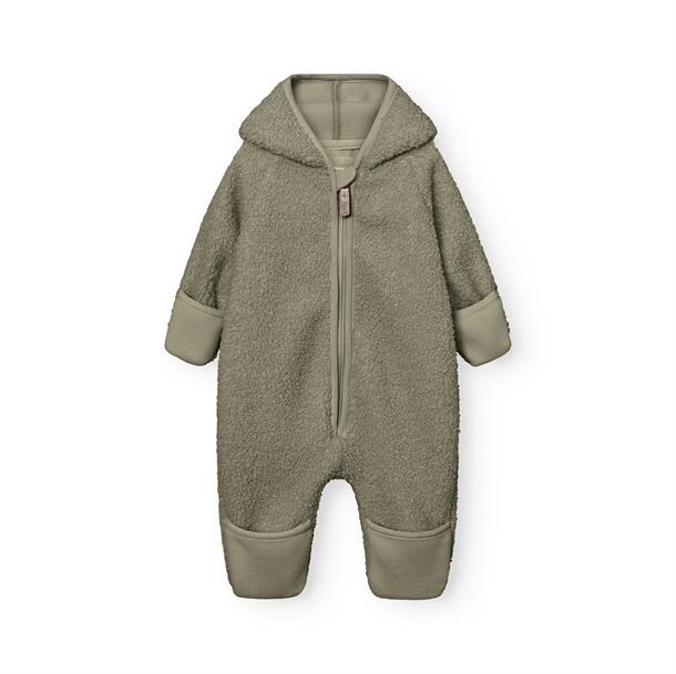Mini A Ture - MATADEL teddyfleece jumpsuit. GRS - Vert