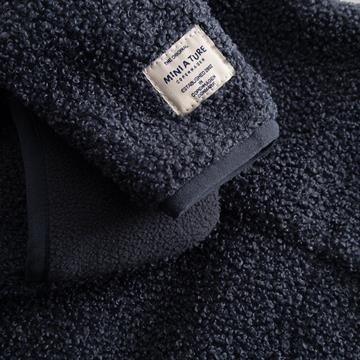 Mini A Ture - MATADEL teddyfleece jumpsuit. GRS - Ombre blue