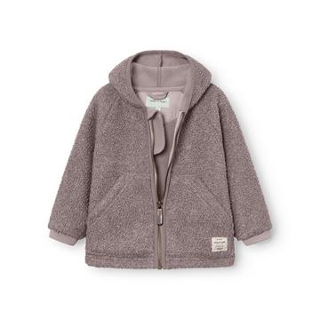 Mini A Ture - MATLIFF teddyfleece jacket. GRS - Zinc purple