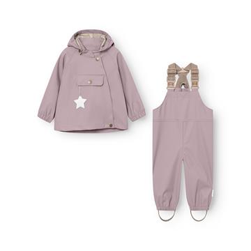 Mini A Ture - MATWAINIS rain set. GRS - Quail purple