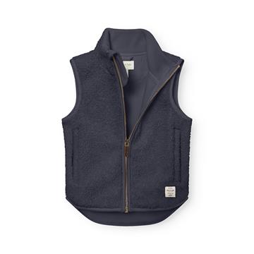 Mini A Ture - MATBATTAL teddyfleece vest. GRS - Ombre blue