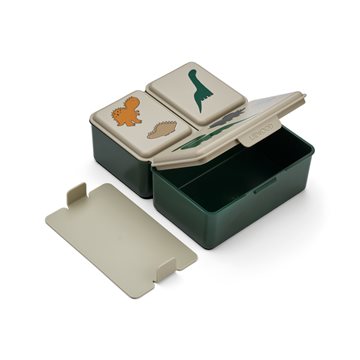 Liewood - Driss Lunchbox - Dinosaurs / Mist