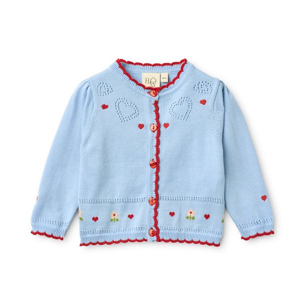  Flöss - Blanca Cardigan - Blue Sky