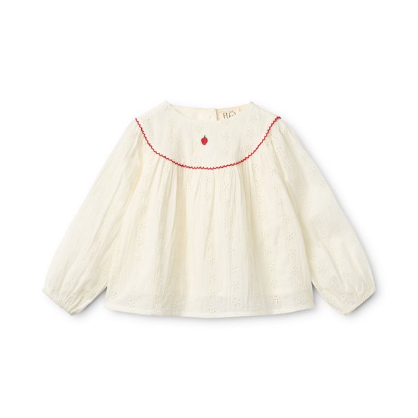  Flöss - Claire Blouse - Ivory White