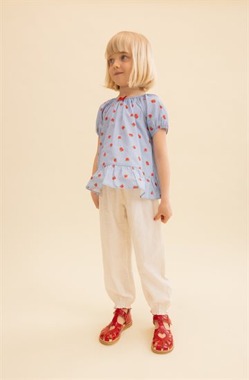  Flöss - Fiona Blouse - Blue Sky Rose