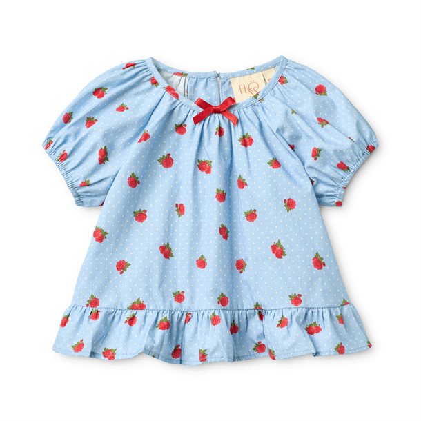  Flöss - Fiona Blouse - Blue Sky Rose