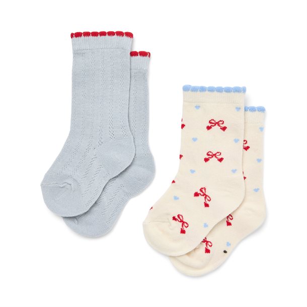  Flöss - Vibe Socks 2-pack - Bow 2-pack
