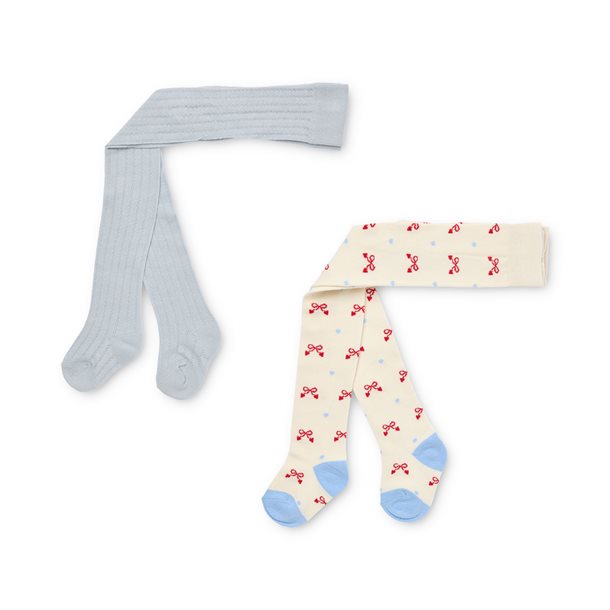  Flöss - Vera Tights 2-pack - Bow