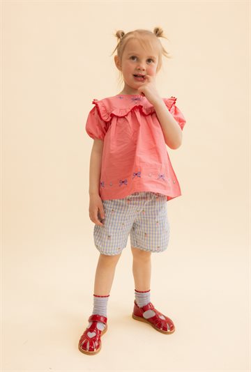  Flöss - Rosa Blouse - Dark Rose