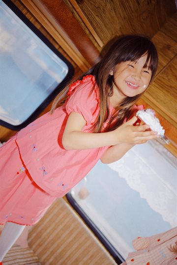  Flöss - Rosa Blouse - Dark Rose