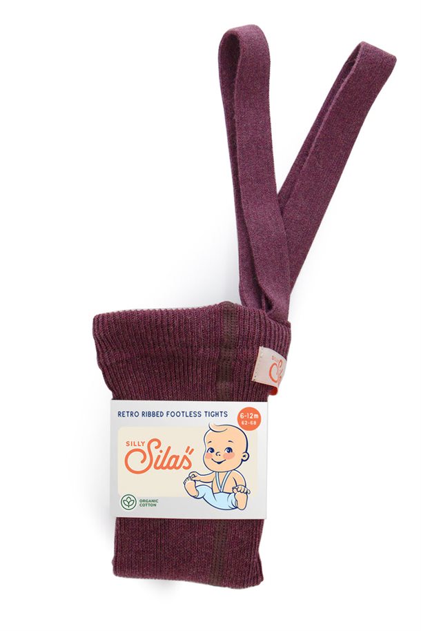 Silly Silas strømpebuks - footless tights - Fig Blend