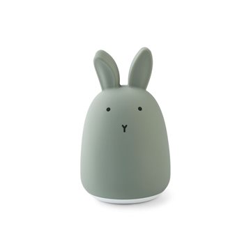 Liewood - Jimbo Big natlampe -  Rabbit faune green