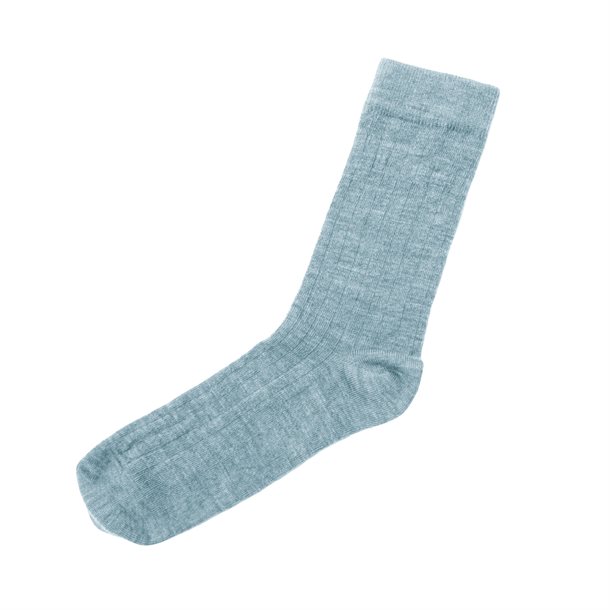 Joha - Uldsokker - blue grey 65128