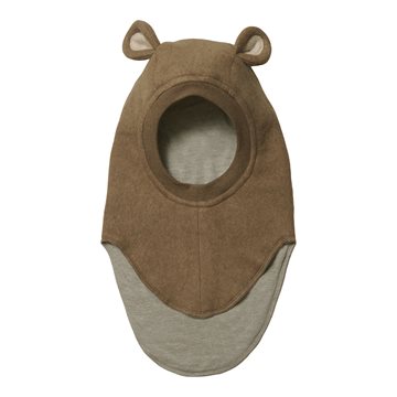 Huttelihut - Balaclava w. ears Cot Fleece - Molé