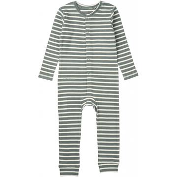 Liewood - Birk Pyjamas jumpsuit // stripe: Blue fog/sandy