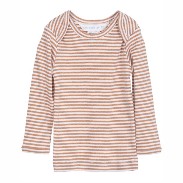 Serendipity - Baby T-shirt LS -Cashew,Offwhite