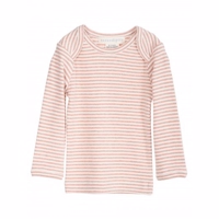 Serendipity - Baby T-shirt LS // Clay/Offwhite