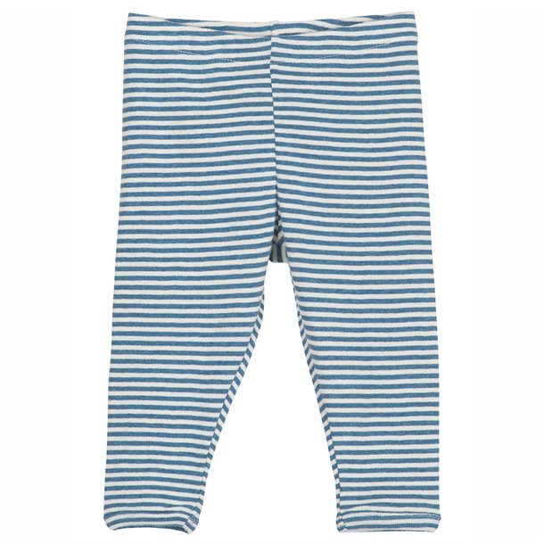 Serendipity - Baby Leggings Stripe sky offwhite