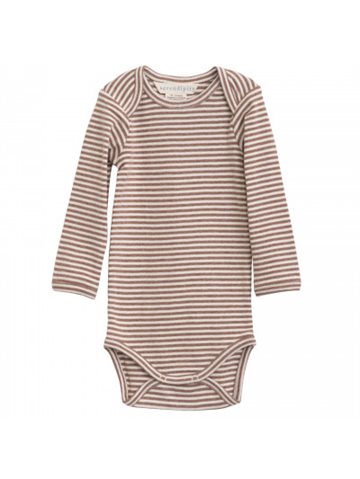 Serendipity - Baby Body Stripe - Acorn/Off White