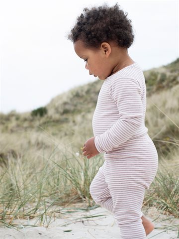 Serendipity - Baby Leggings - Lilac,Offwhite