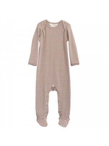 Serendipity -Baby Stribet Dragt- Acorn/Off White